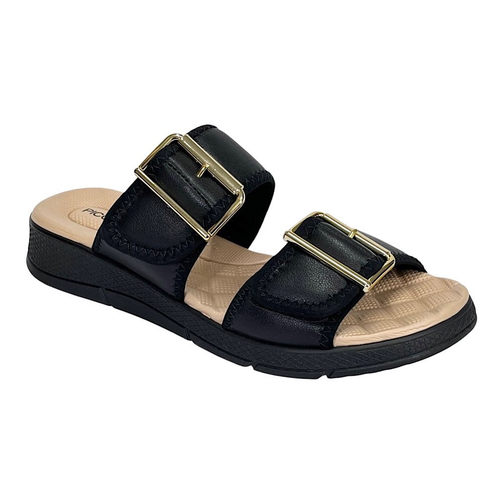 Tamanco Piccadilly Anabela Esporão 571020 Preto