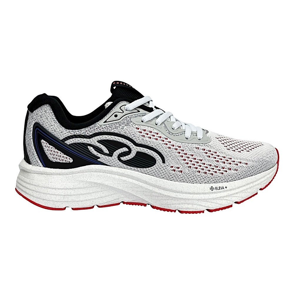 Tênis Olympikus Challenger 5 Feminino 43271285 Branco/Vermelho