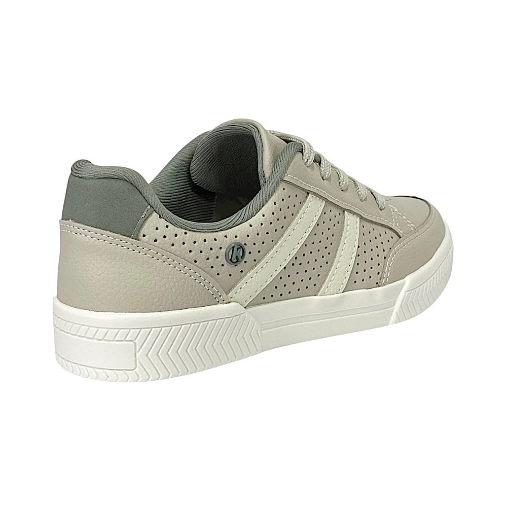 Tênis Kolosh Casual Feminino C3009B Bege Bege 5