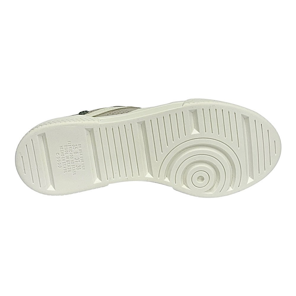 Tênis Kolosh Casual Feminino C3009B Bege Bege 6