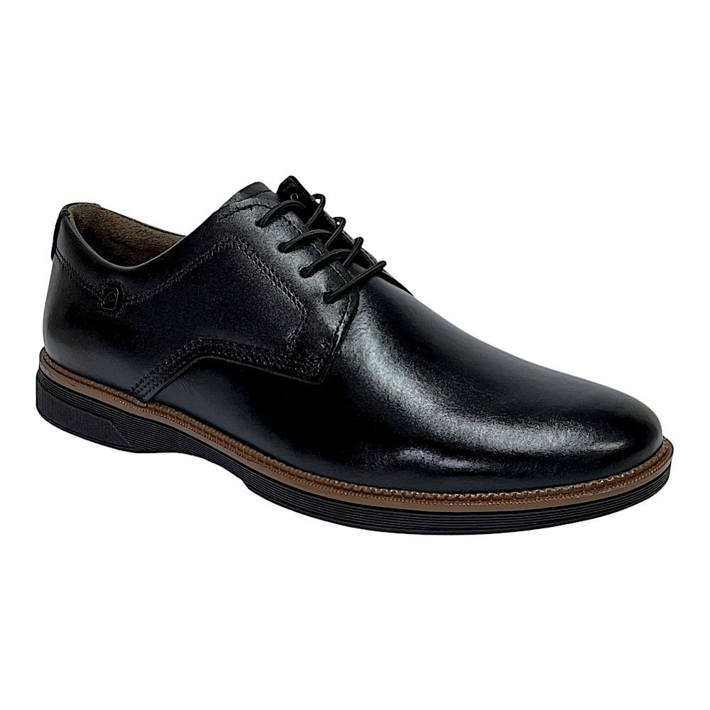 Sapato Pegada Cardiff Casual Masculino 126701 Preto Preto 2