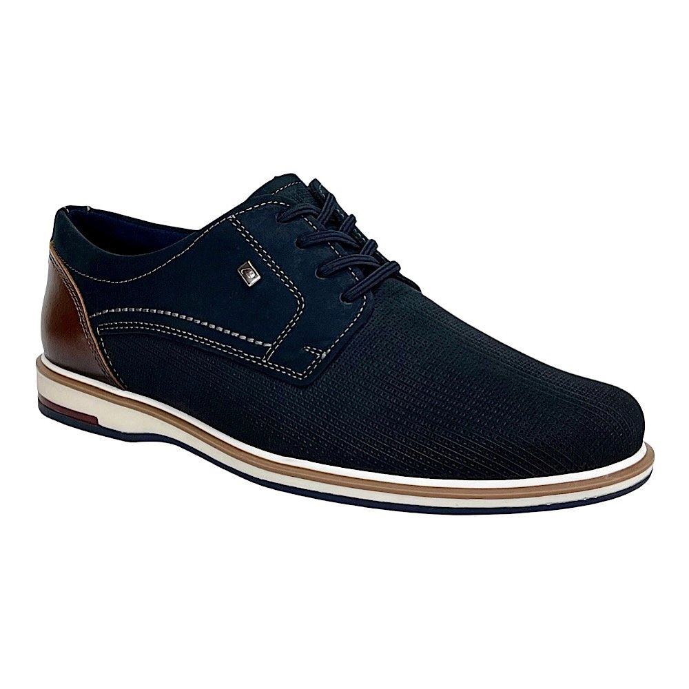 Sapato Pegada Buck Masculino 125113 Nobuck Marinho Azul Marinho 2