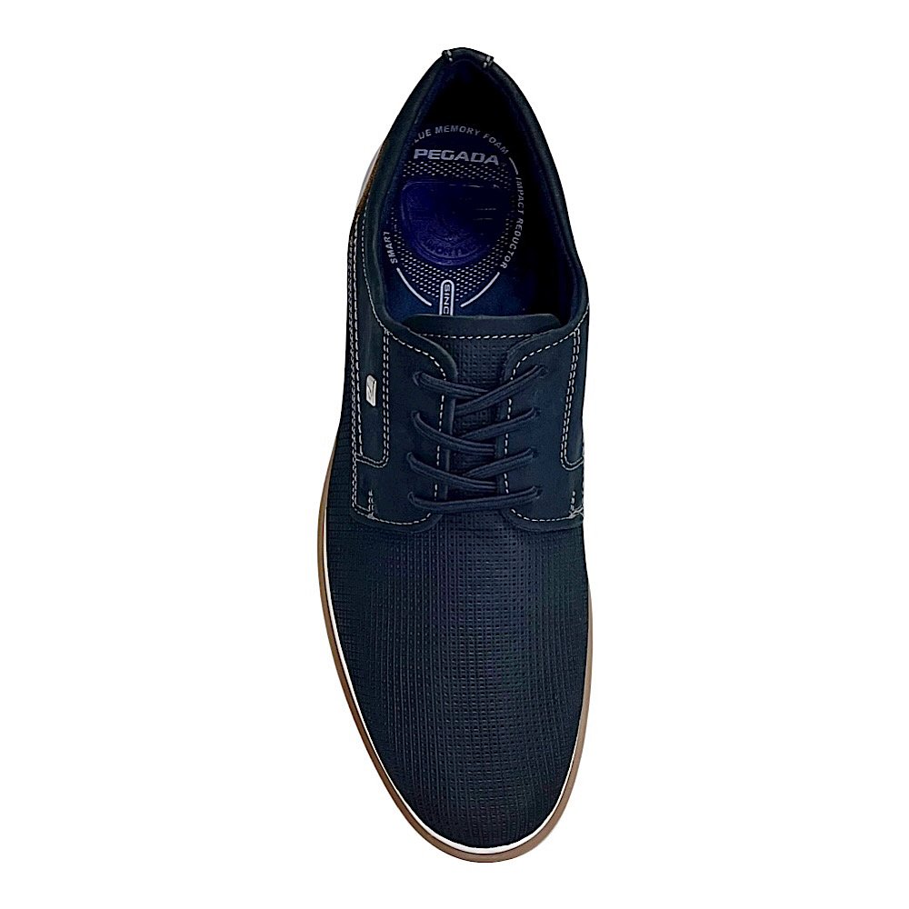 Sapato Pegada Buck Masculino 125113 Nobuck Marinho Azul Marinho 4