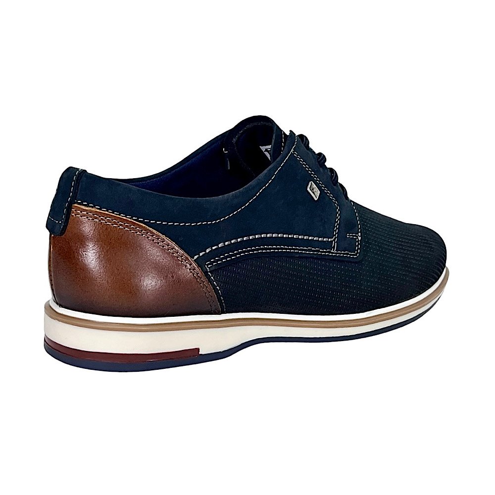 Sapato Pegada Buck Masculino 125113 Nobuck Marinho Azul Marinho 5