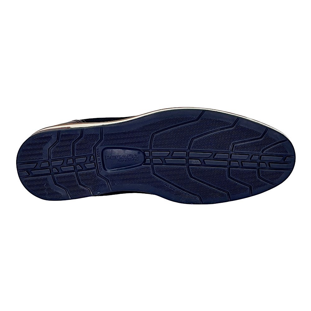 Sapato Pegada Buck Masculino 125113 Nobuck Marinho Azul Marinho 6