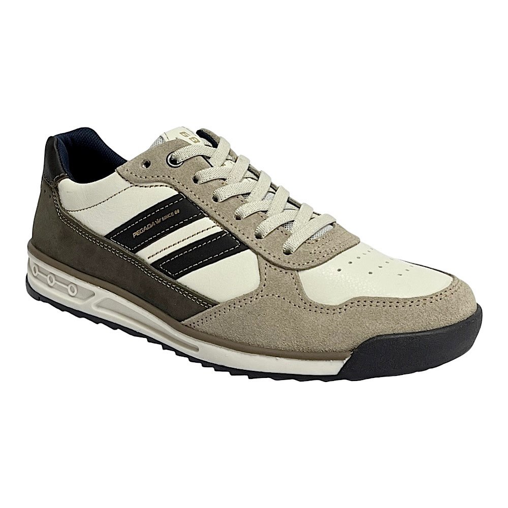 Tênis Pegada Bassik Masculino 112504 Areia/Dark Dune Bege 2