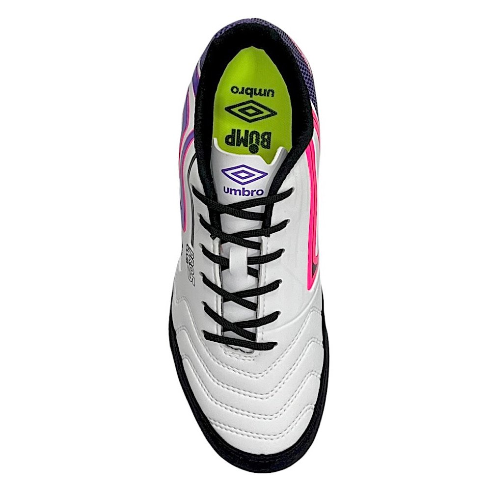 Chuteira Umbro Society Pro 5 Bump Club Bco/Pto/Purpura Branco/Preto/Púrpura 4