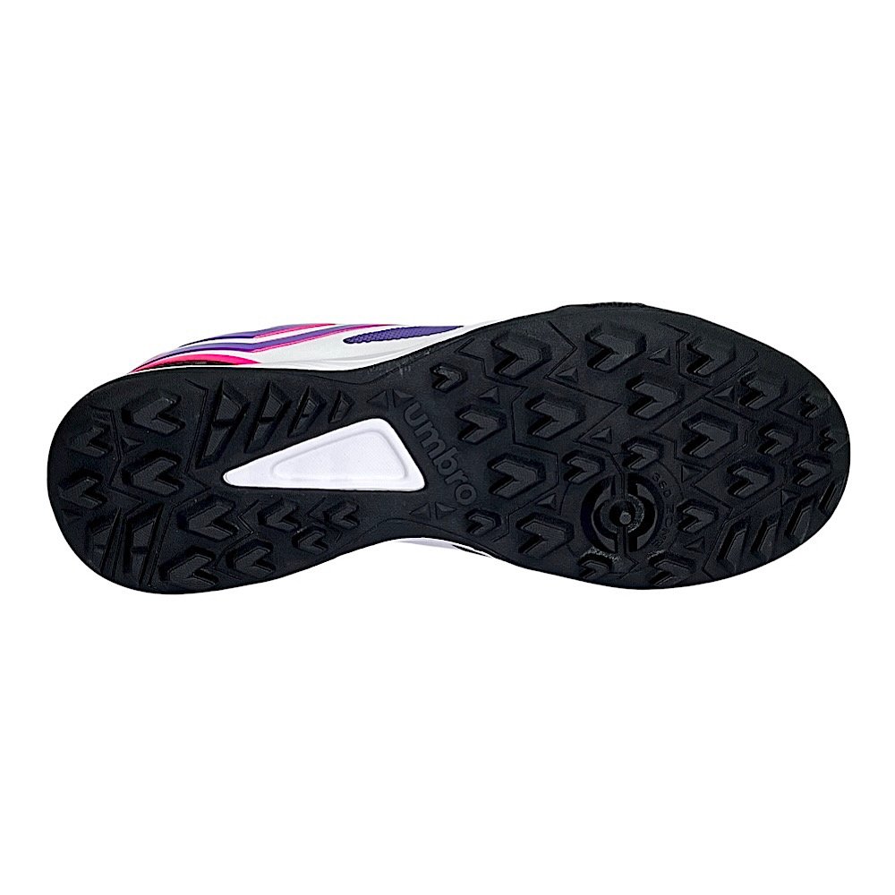 Chuteira Umbro Society Pro 5 Bump Club Bco/Pto/Purpura Branco/Preto/Púrpura 6