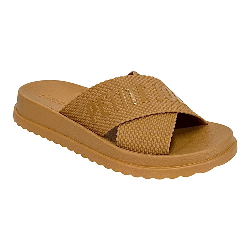 Chinelo Petite Jolie Smash PJ6812II Doce de Leite