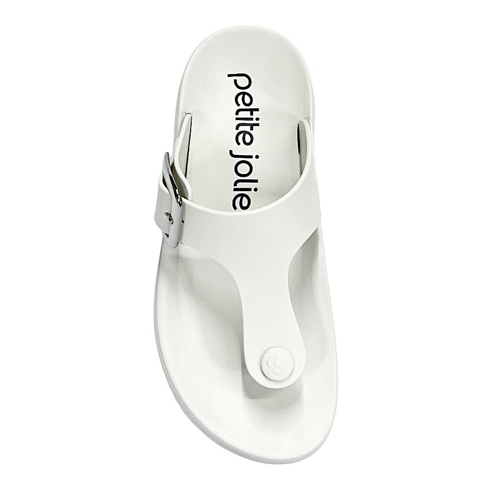 Chinelo Petite Jolie Day PJ7499 White Branco 4