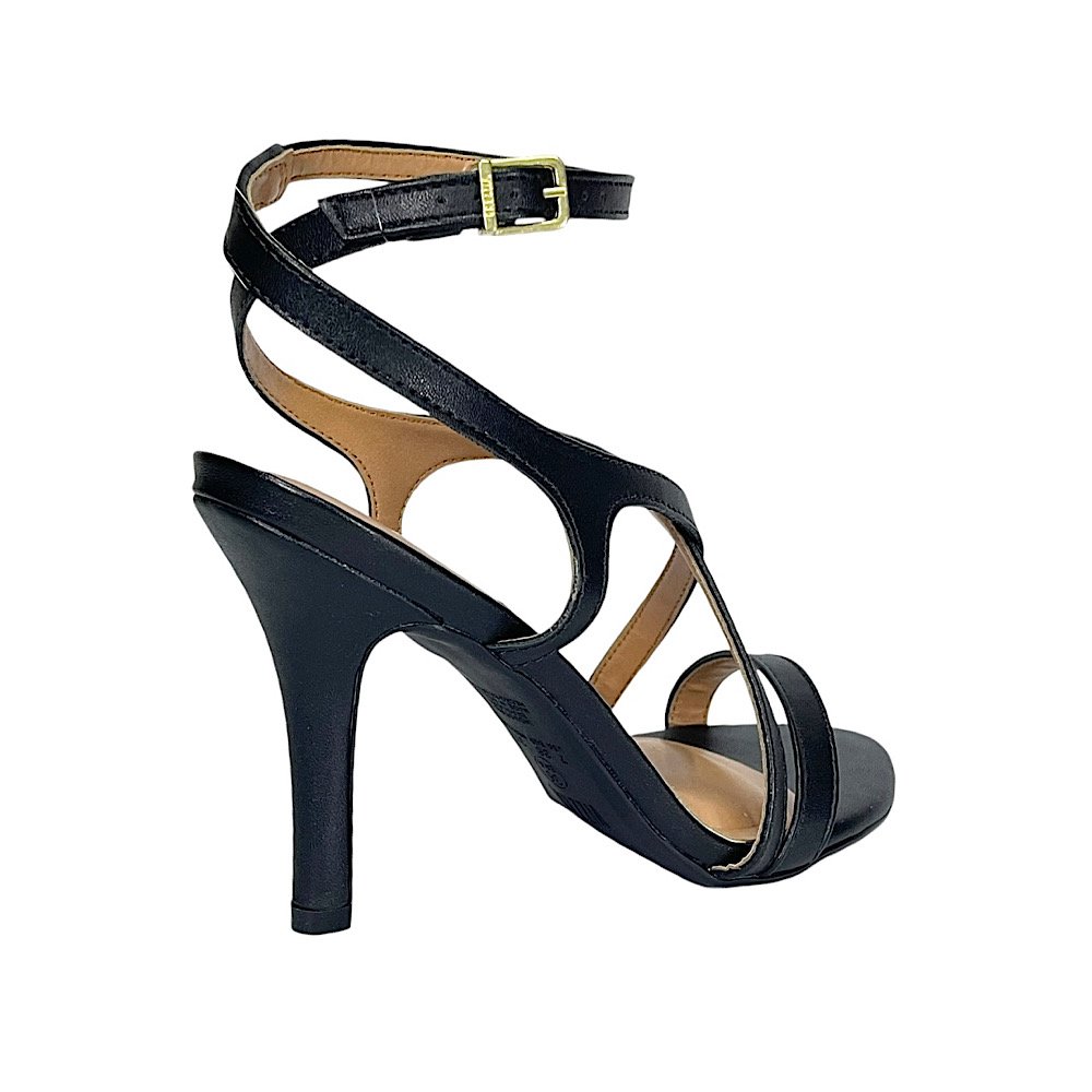 Sandália Vizzano Social Salto Fino 6249.1016 Preto Preto 5