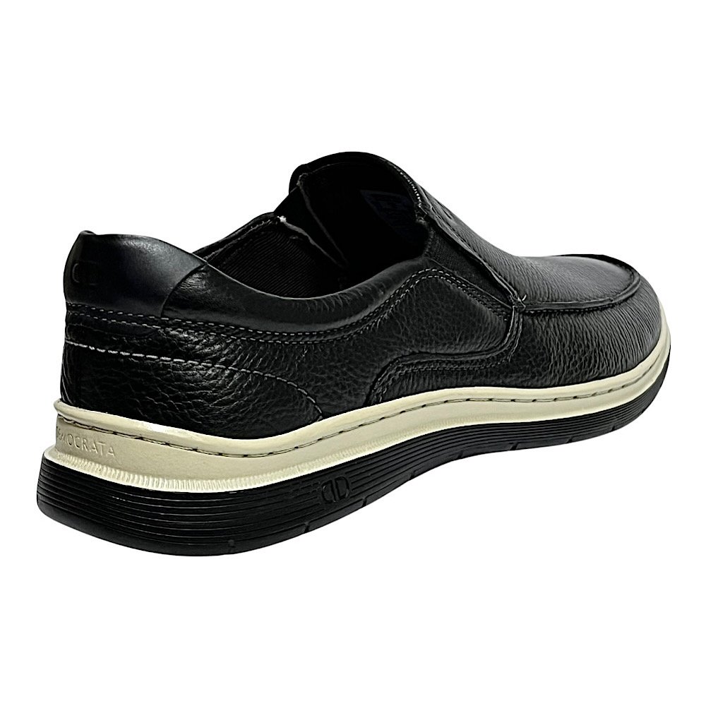 Sapatênis Democrata Casual Easy Leave 245201 Preto Preto 4