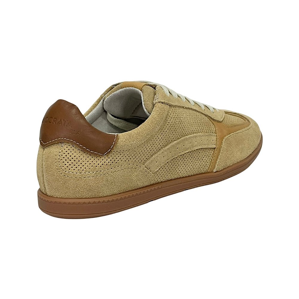 Tênis Democrata Olivia Casual Feminino 657101 Bege Areia Bege 5