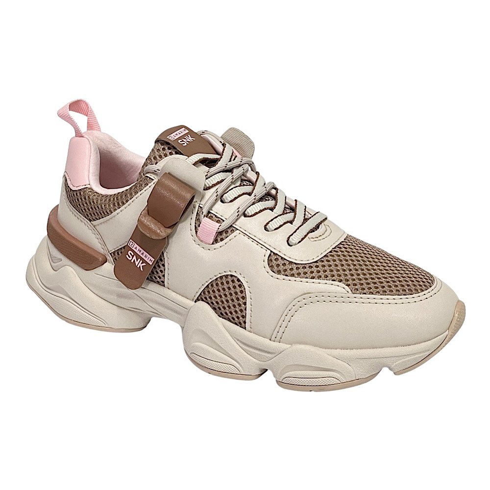 Tênis Ramarim Casual Sneaker 2590203 Creme Bege 2