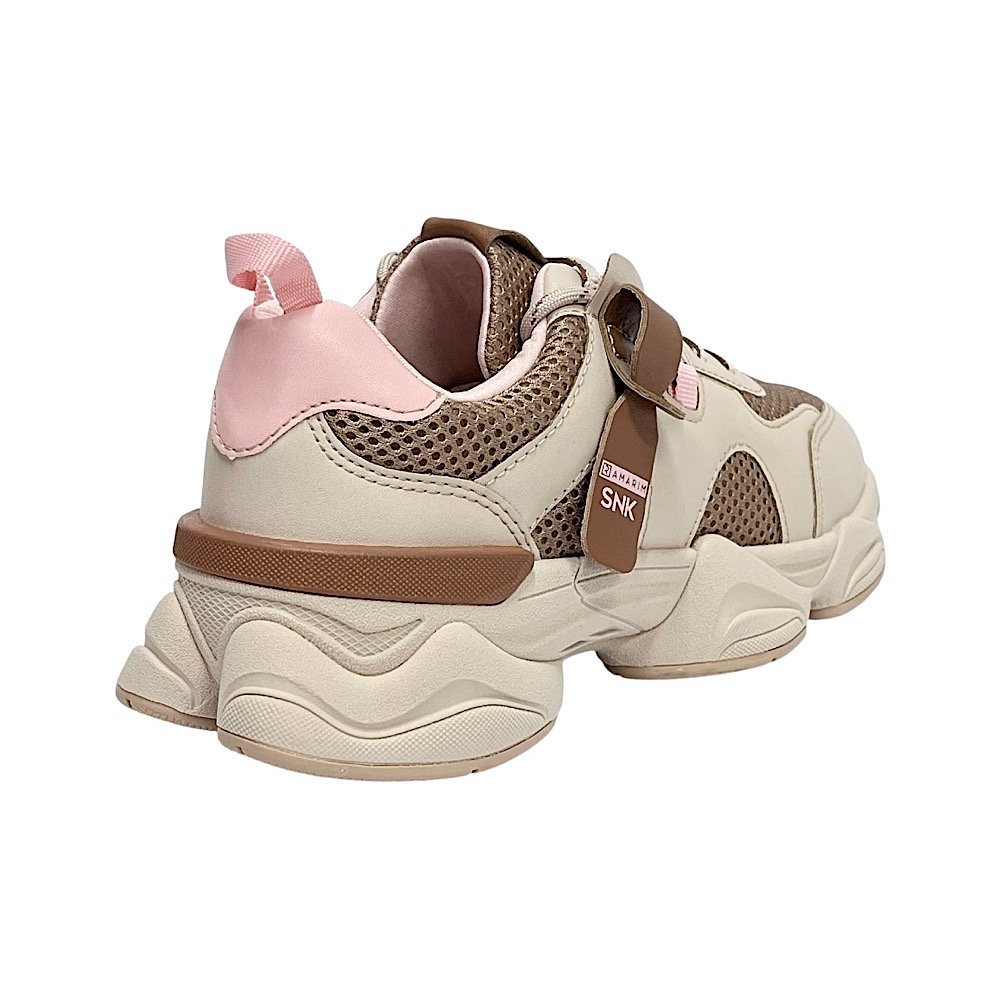 Tênis Ramarim Casual Sneaker 2590203 Creme Bege 5