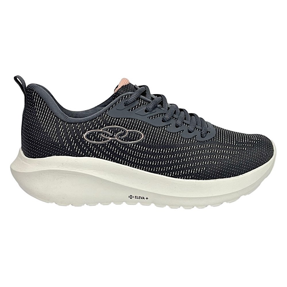 Tênis Olympikus Feminino Acqua 43299316 Cinza Chumbo