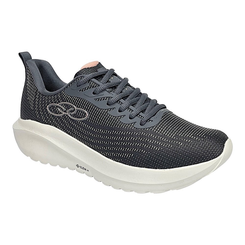 Tênis Olympikus Feminino Acqua 43299316 Cinza Chumbo Chumbo 2