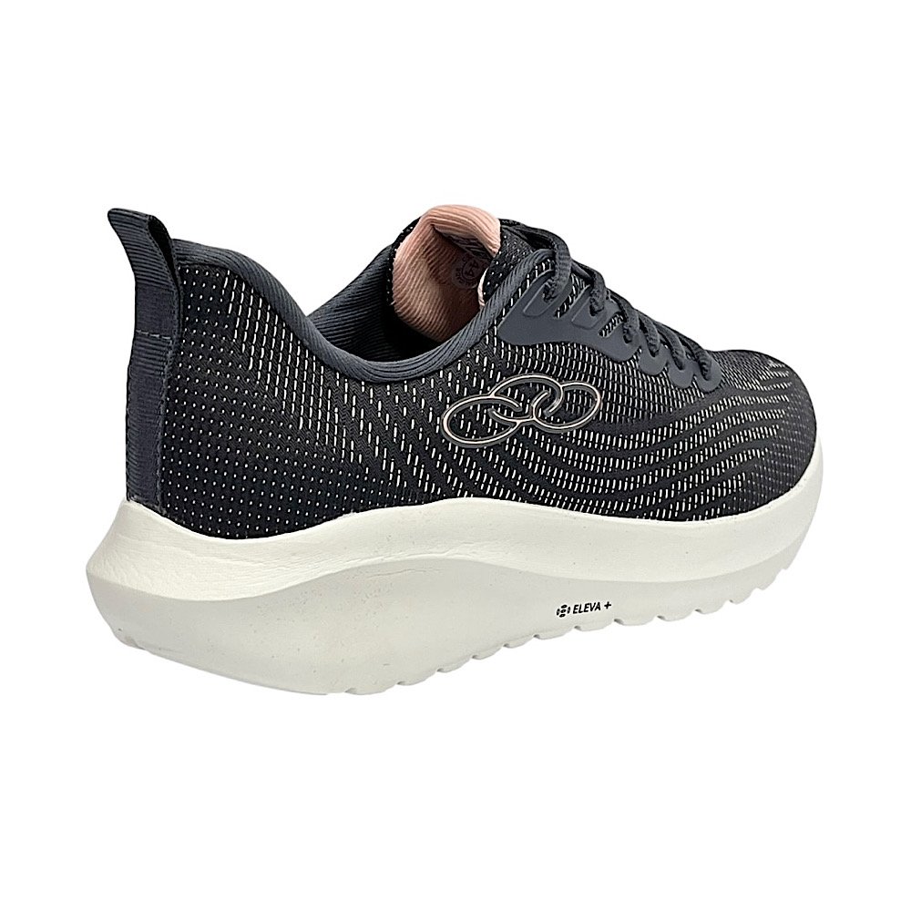 Tênis Olympikus Feminino Acqua 43299316 Cinza Chumbo Chumbo 5