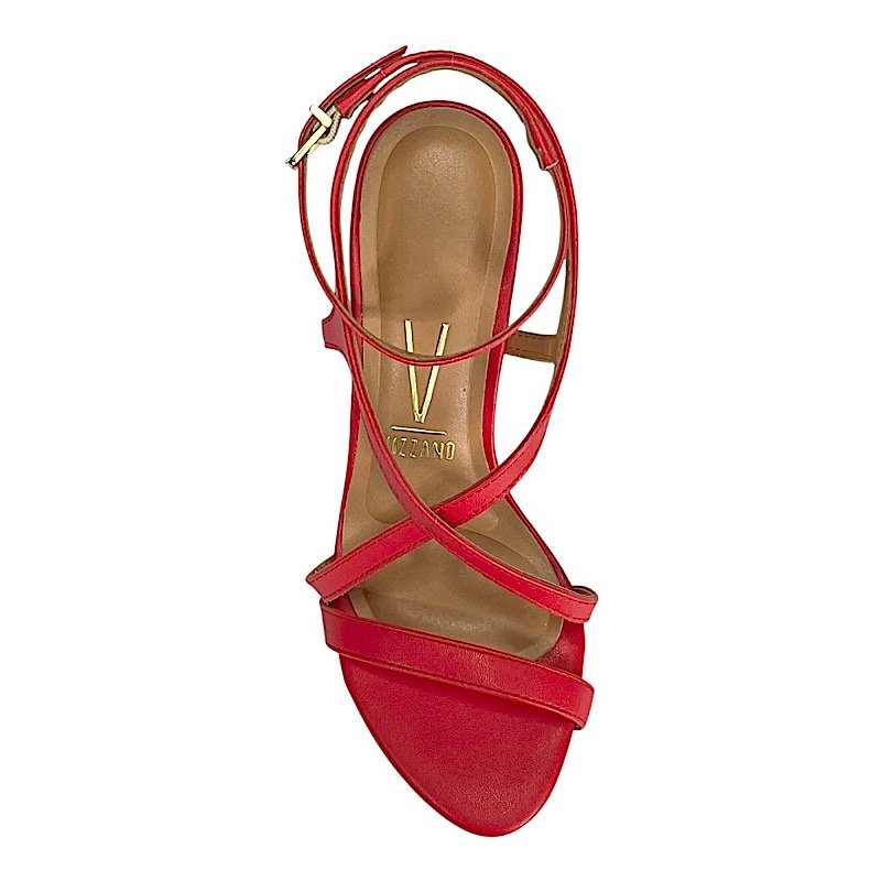 Sandália Vizzano Social Salto Fino 6249.1016 Vermelho Vermelho 4