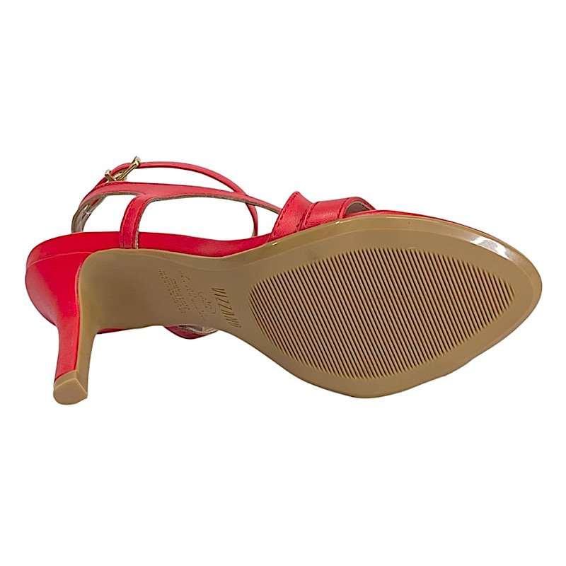 Sandália Vizzano Social Salto Fino 6249.1016 Vermelho Vermelho 6