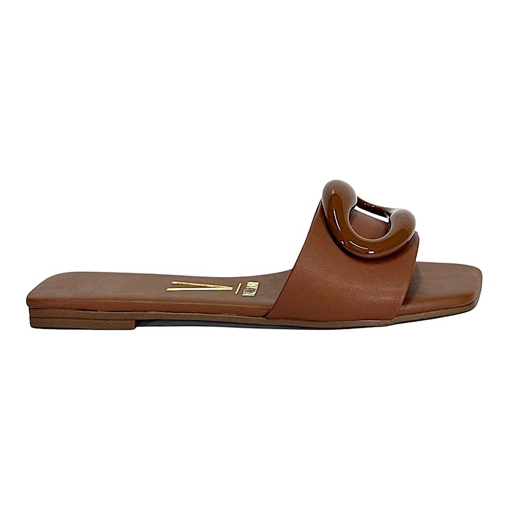 Tamanco Vizzano Flat Slide 6553.101 Marrom Mocca Marrom 2