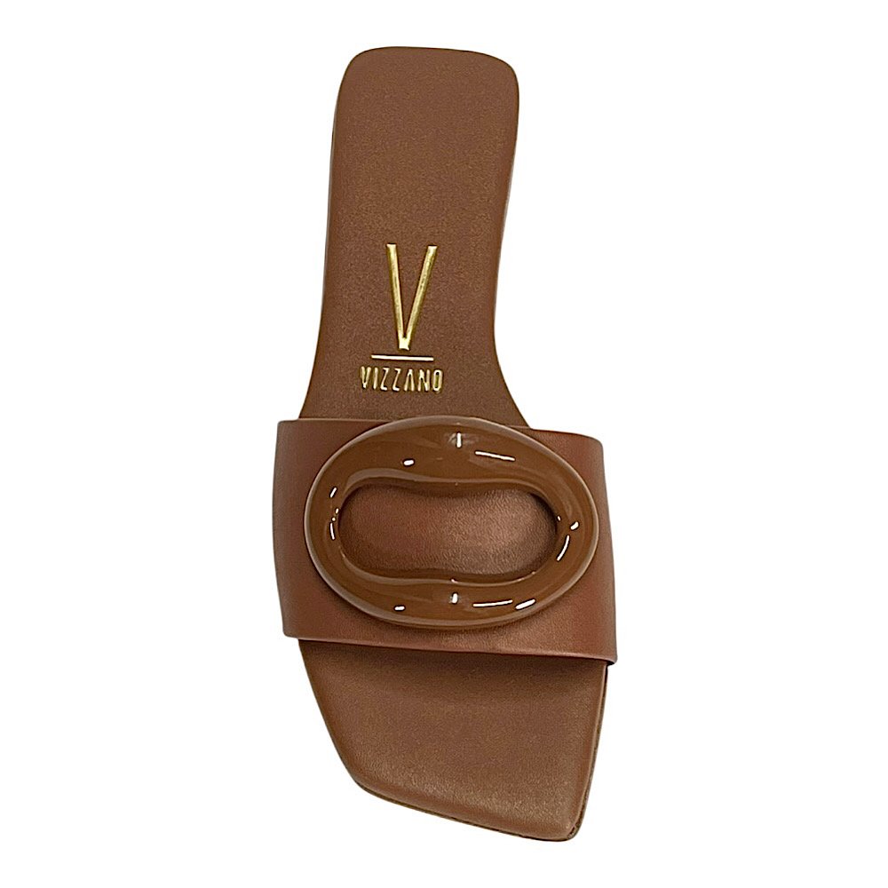 Tamanco Vizzano Flat Slide 6553.101 Marrom Mocca Marrom 4
