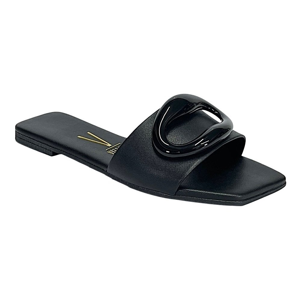 Tamanco Vizzano Flat Slide 6553.101 Preto
