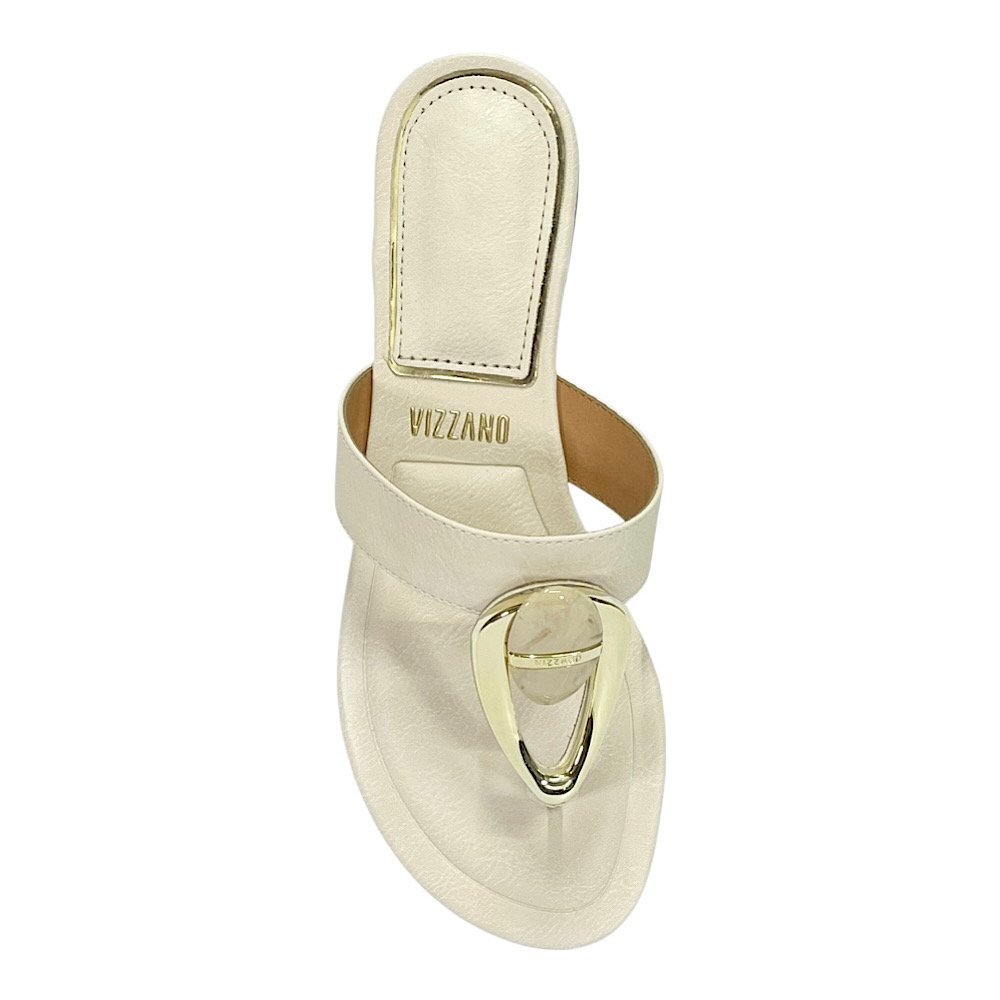 Tamanco Vizzano Flat Dedo 6528.111 Off White Off White 4