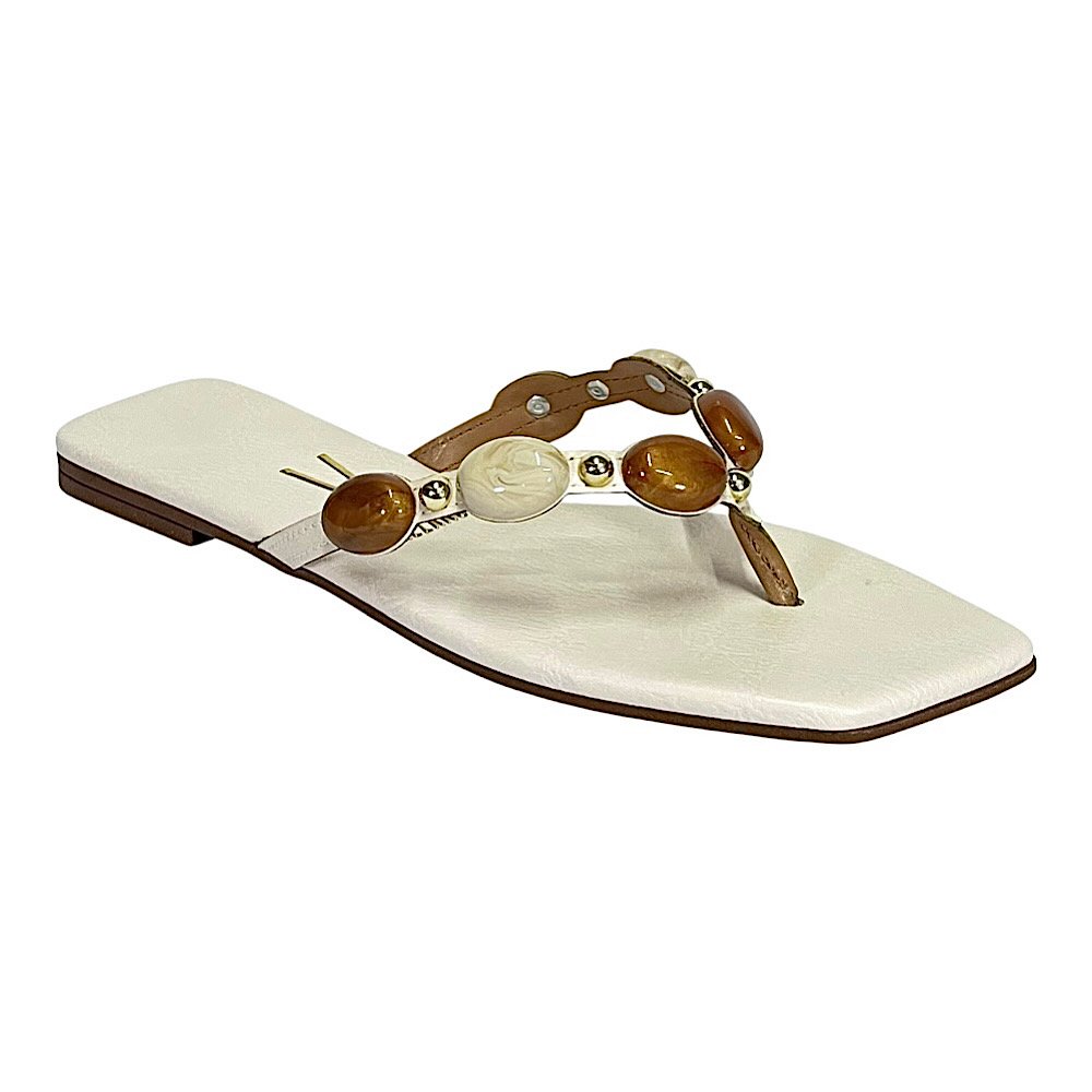 Tamanco Vizzano Flat Casual 6553.104 Off White