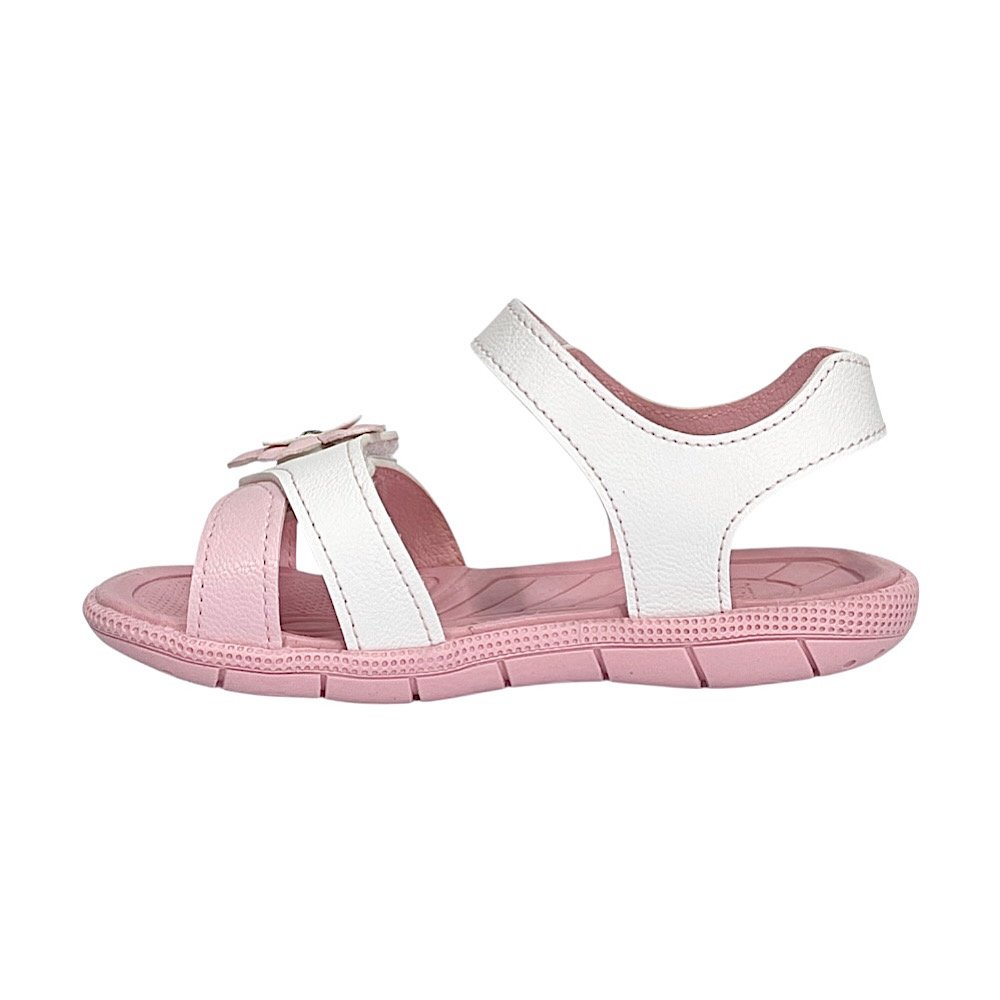 Sandália Kin Papete Tic Tac 171259 Branco/Rosa Branco/Rosa 3