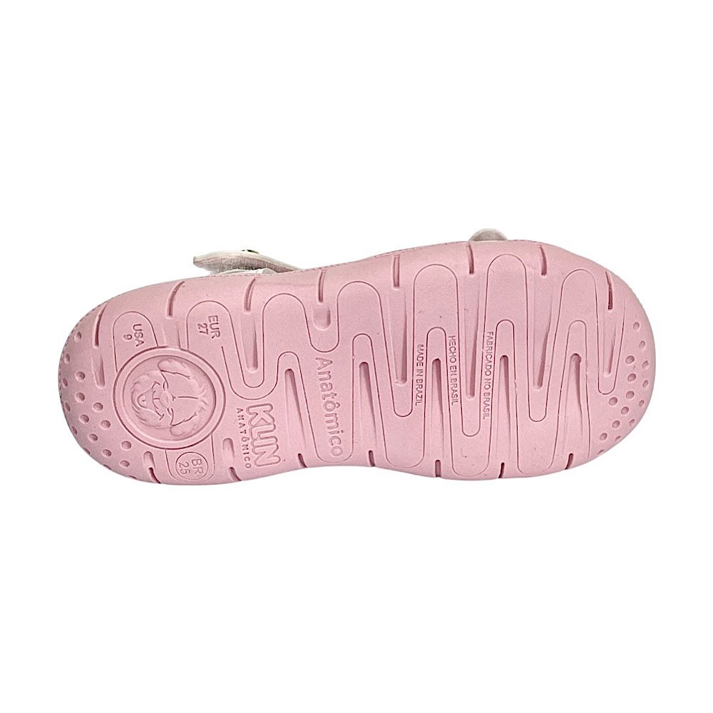 Sandália Kin Papete Tic Tac 171259 Branco/Rosa Branco/Rosa 6