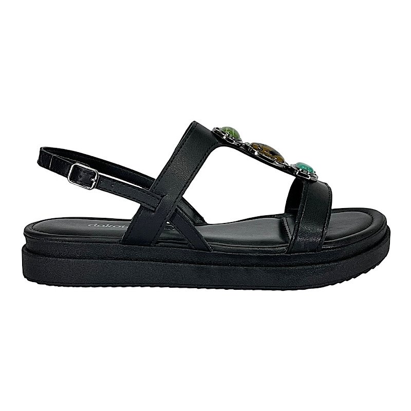 Sandália Dakota Flatform Y9281 Preto Preto 2