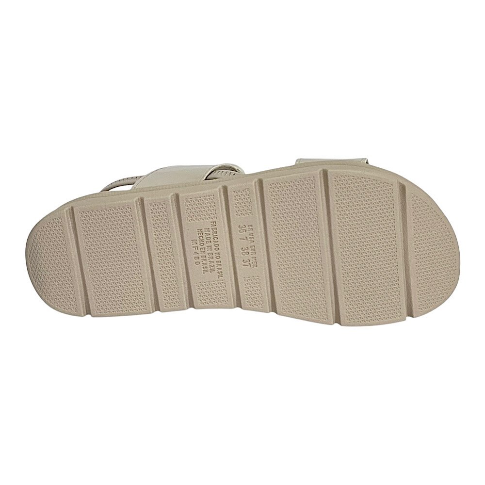 Sandália Mississipi Flatform MF992 Marfim Marfim 6