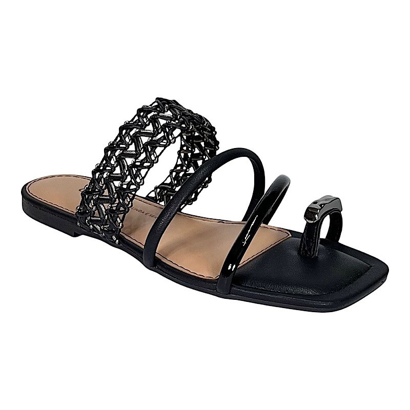Tamanco Dakota Flat Y9252 Preto