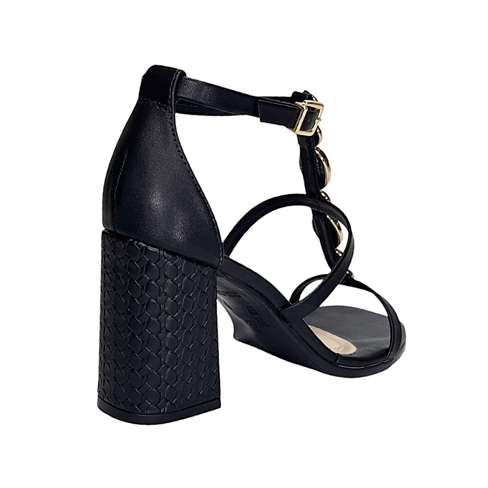 Sandália Ramarim Salto Alto 2541207 Preto Preto 5