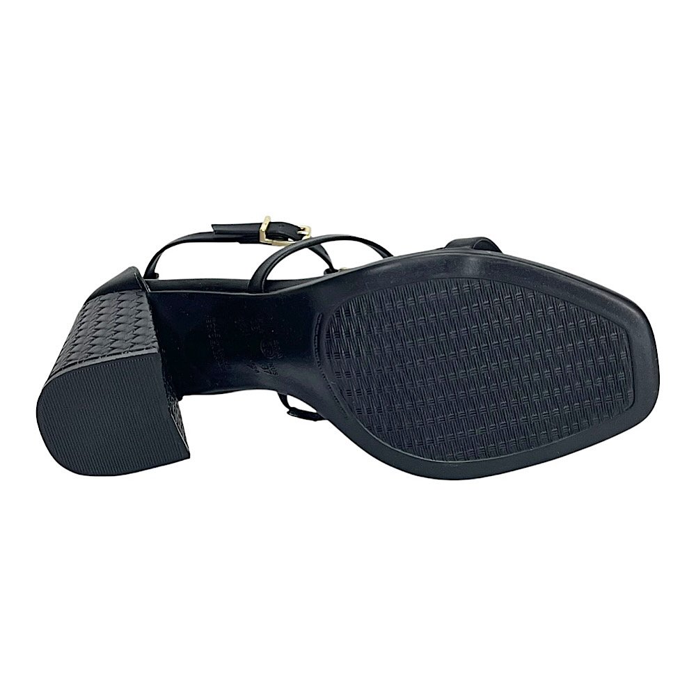 Sandália Ramarim Salto Alto 2541207 Preto Preto 6