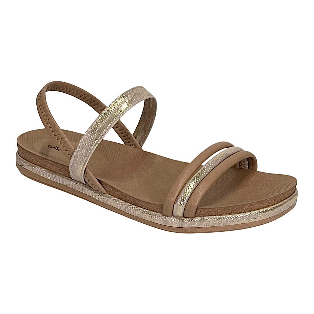 Sandália Mississipi Flatform MF454 Mocca
