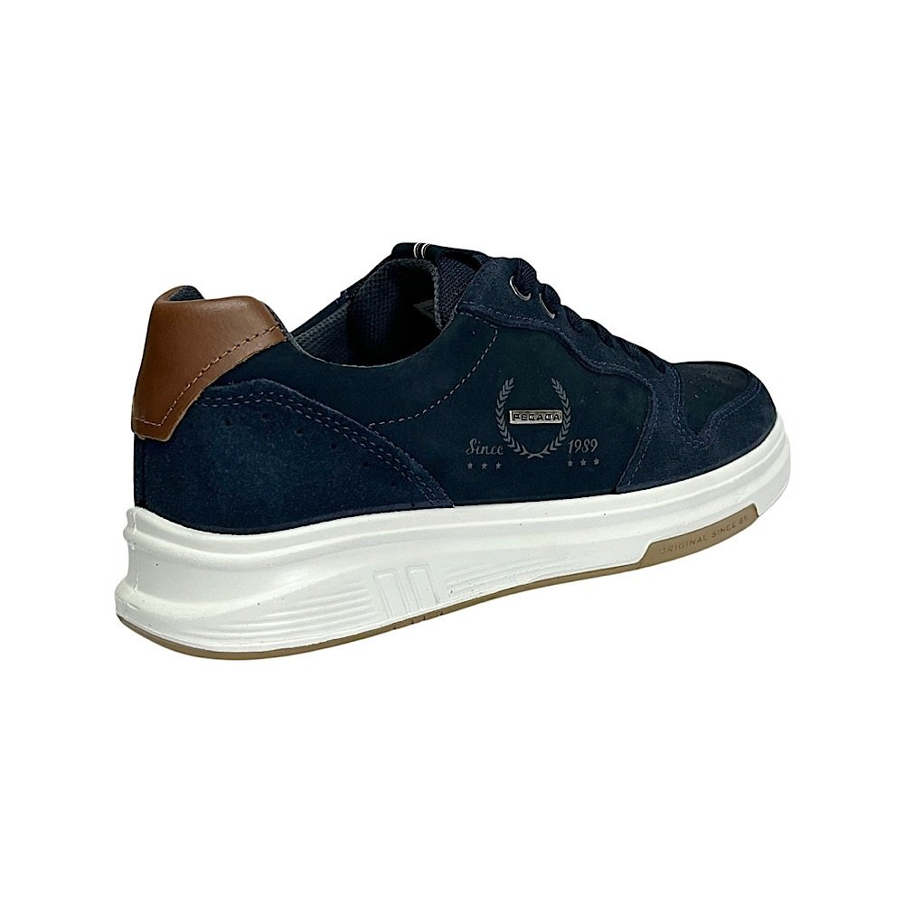 Tênis Pegada Trace Masculino Couro 112304 Marinho Azul Marinho 5
