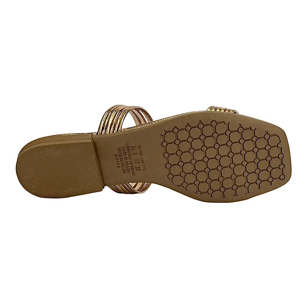 Tamanco Mississipi Flat MF011 Rose Bronze 5