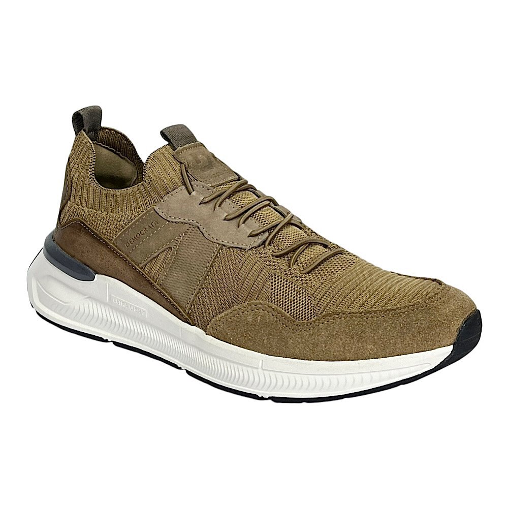 Tênis Democrata Brad Ultra Light 527103 Avelã/Bege Avelã 2