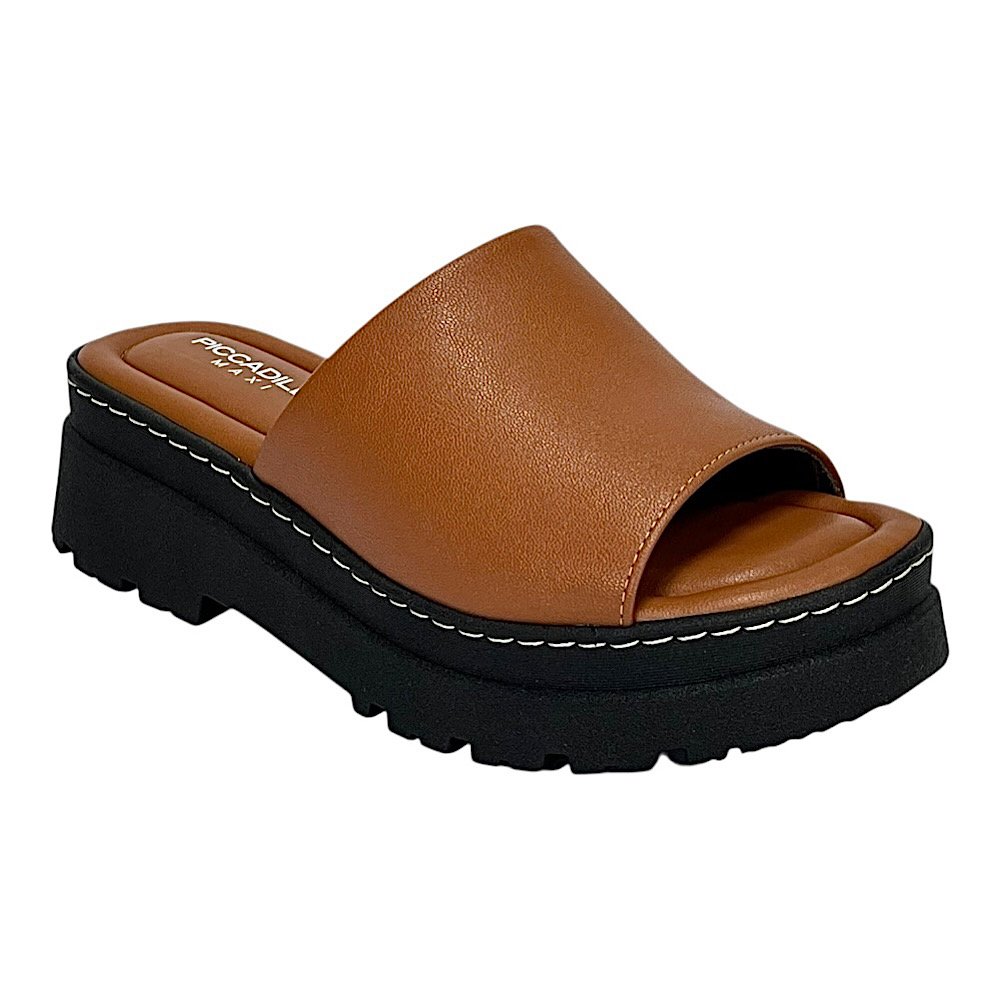 Tamanco Piccadilly Nathalia Wide Fit 249002 Ocre