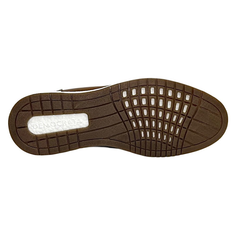 Sapato Democrata Mocassim Easy Flop Pulse 610101 Marrom Marrom 6