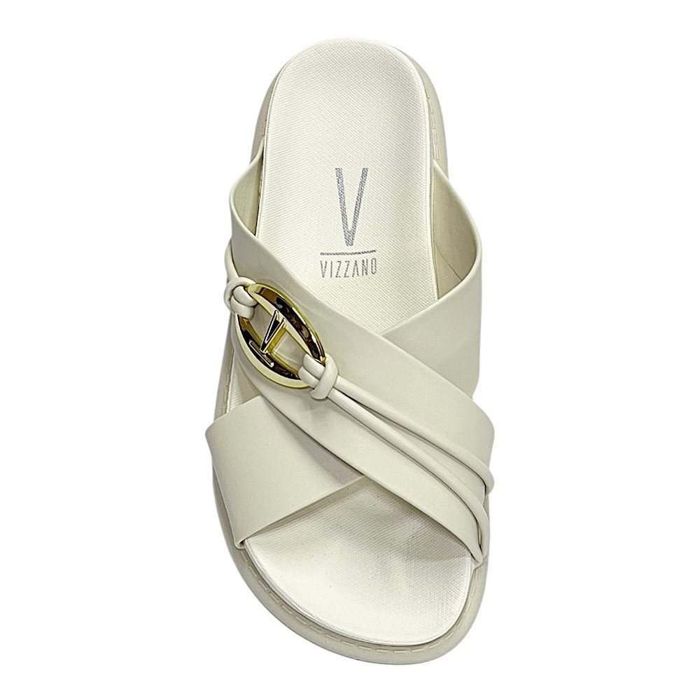 Tamanco Vizzano Slide Flatform 6510.111 Off White Off White 4