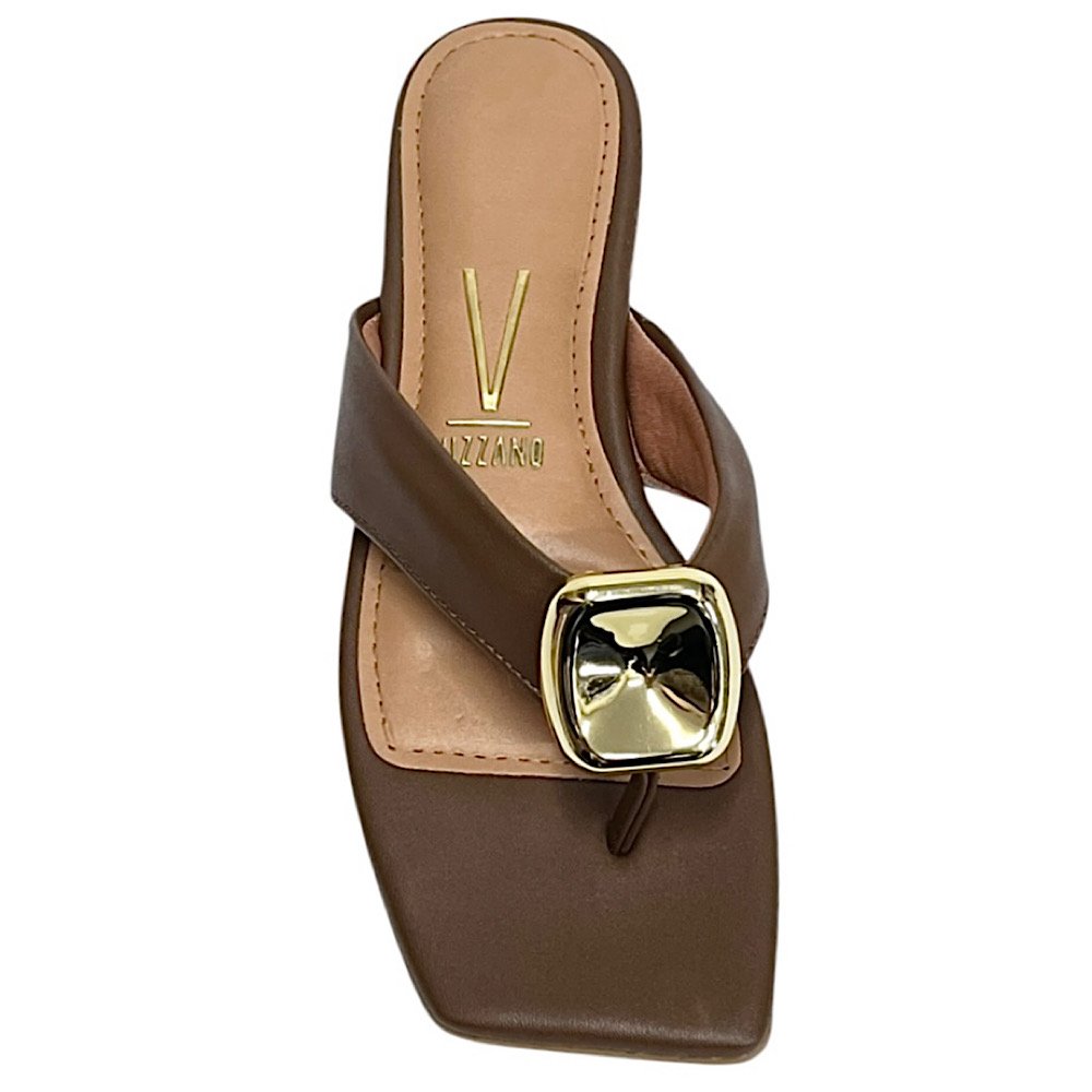 Tamanco Vizzano Flat Feminino 6513.217 Capuccino Marrom Marrom 4