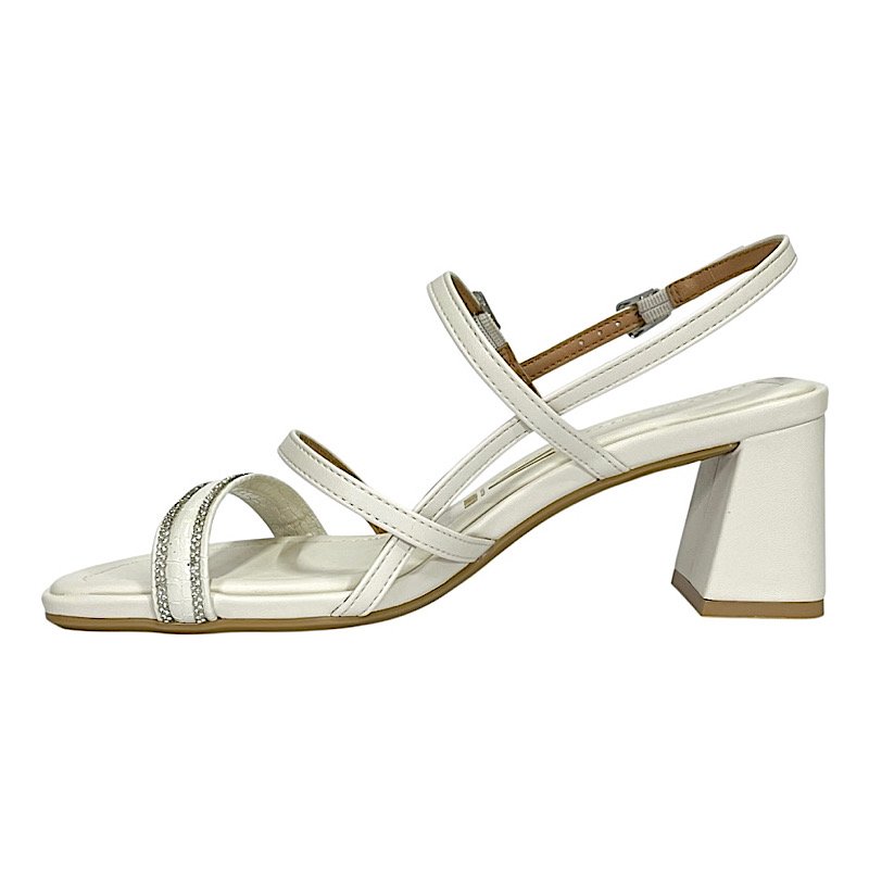 Sandália Vizzano Feminina Salto Bloco 6530.108 Off White Branco 3