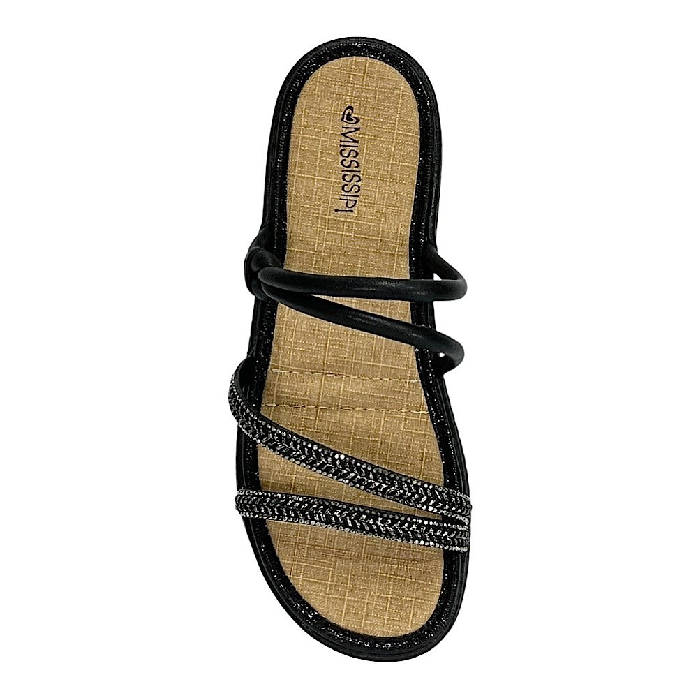 Tamanco Mississipi Flatform ME351 Preto Preto 4