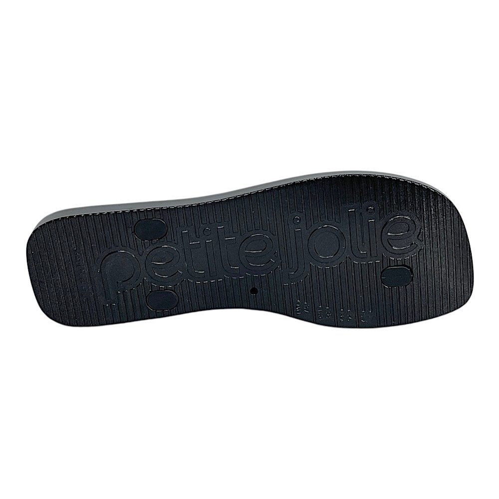 Chinelo Petite Jolie Refresh Shine PJ7404 Preto Preto 5