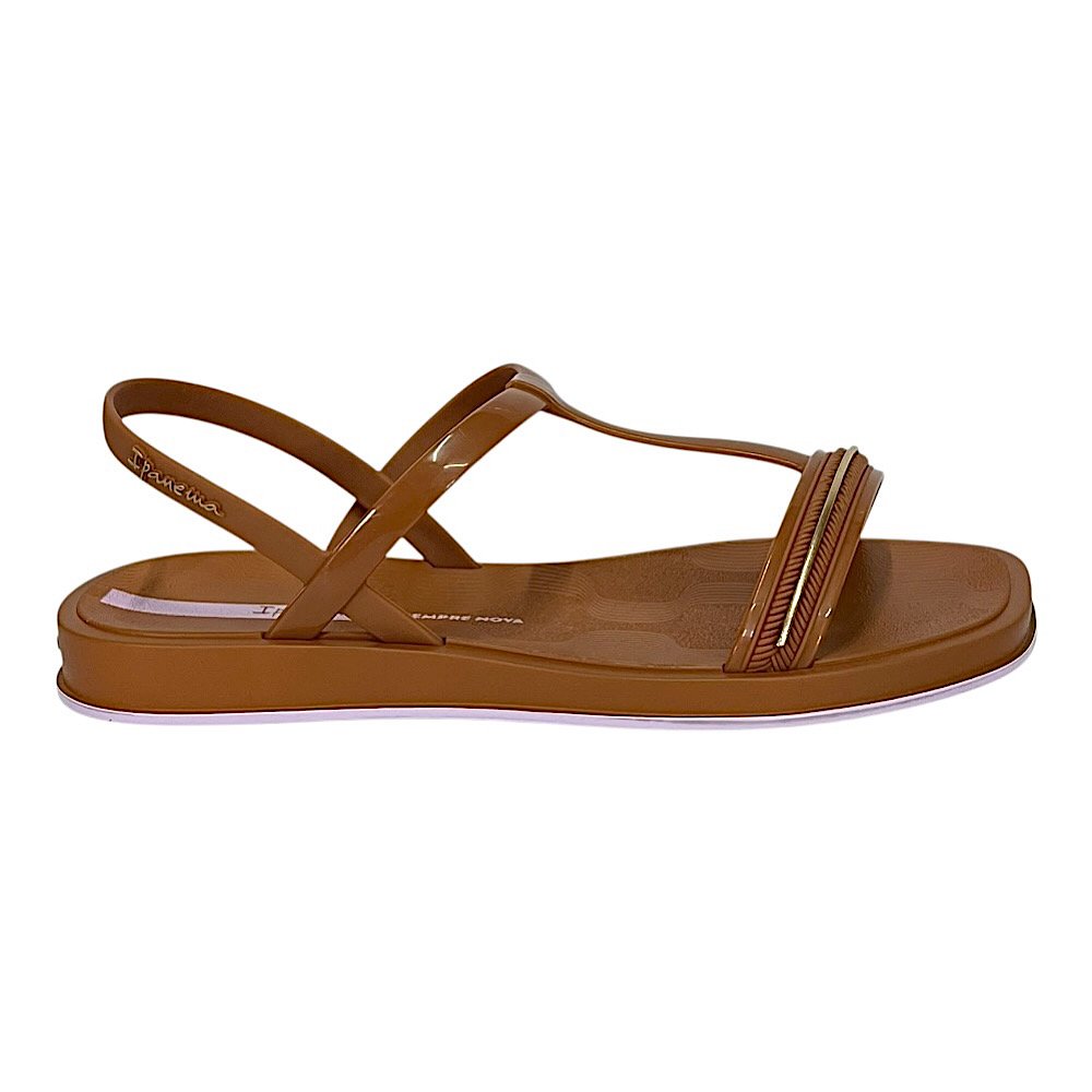 Sandália Ipanema Glow Sand 27402 Marrom/Dourado Marrom 2