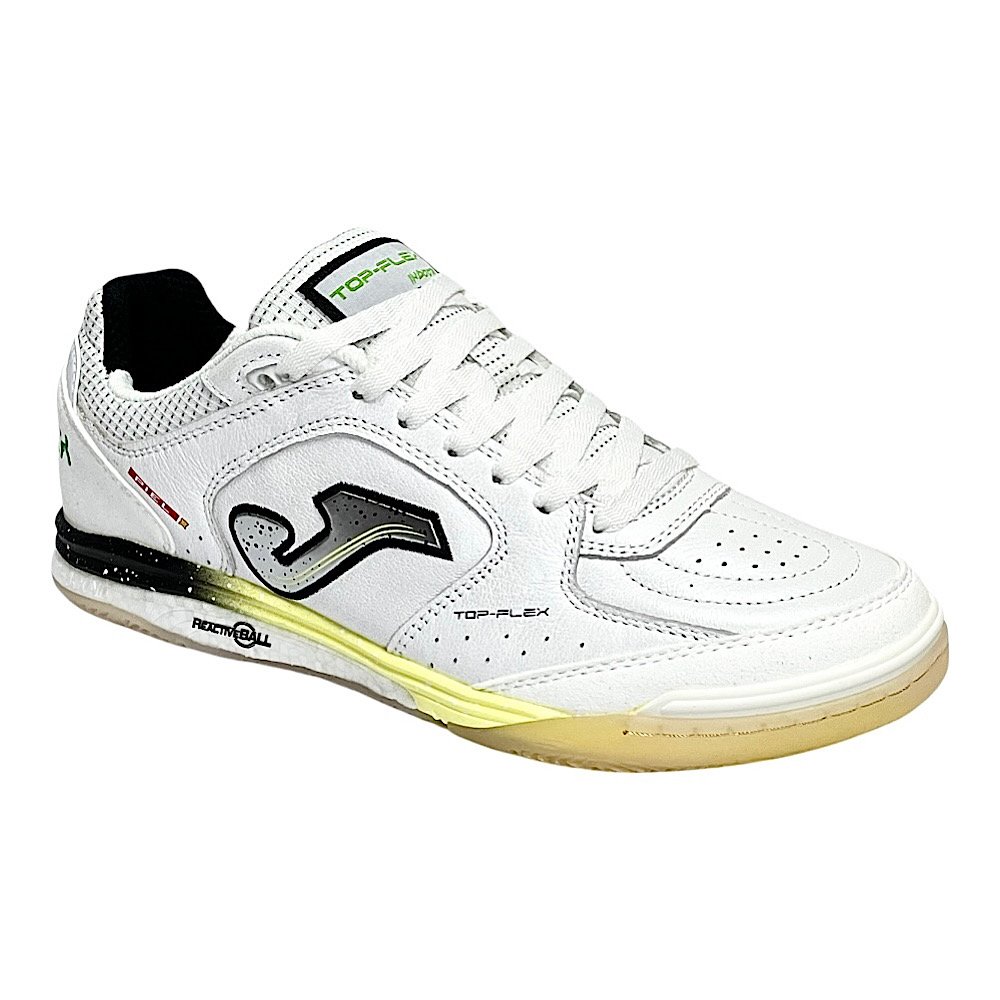 Chuteira Joma Futsal Top Flex Rebound TORW2502IN Branco Branco 2