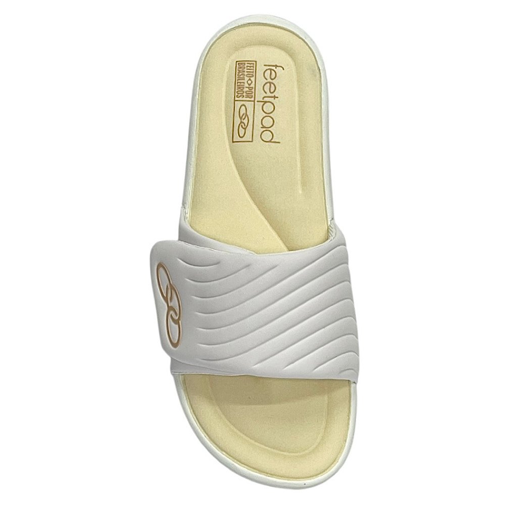 Chinelo Olympikus Melbourne 2 Femnino 54107376 Arenito Branco 4